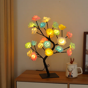 24-light rose tree light