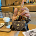 Mini Leather Small Bag Coin Purse Headphone Bag