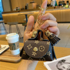 Mini Leather Small Bag Coin Purse Headphone Bag